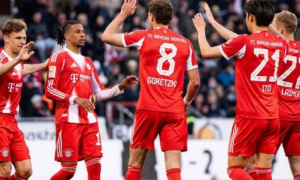 Bayern phá kỷ lục ghi bàn Bundesliga trong ngày thắng St. Pauli