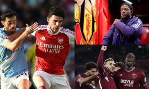 Điểm nhấn Ngoại hạng Anh: Man City đấu Arsenal, MU chốt tương lai Mainoo