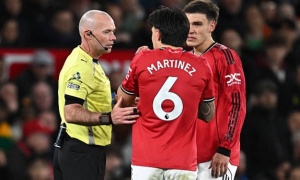 Chấm điểm Man Utd: Thảm họa Martinez; Casemiro đơn độc