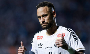 Neymar lập công, Santos chia điểm đáng tiếc trước Recoleta