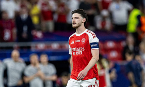 Arteta cập nhật tình hình chấn thương của Declan Rice