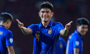 Hạ gục Malaysia, Thái Lan trở lại với ngôi đầu bảng B ASEAN Cup