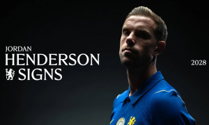 Jordan Henderson chính thức gia nhập Chelsea