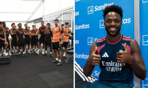 Dàn sao Arsenal nóng lòng chờ thương vụ bom tấn Vinicius