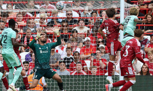 Liverpool thua sốc ngay tại Anfield trong trận cầu 5 bàn