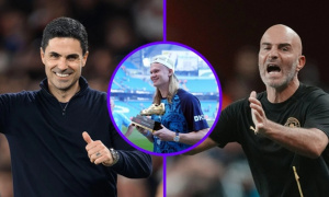 Arsenal vây hãm Man City tại Siêu cúp Anh và lời nguyền Erling Haaland