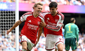 Đè bẹp Man City, Arsenal chính thức đoạt Siêu cúp Anh