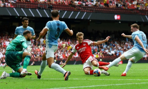 Ruben Dias thừa nhận Man City chơi không đủ tốt trước Arsenal