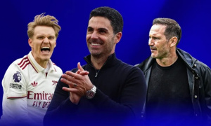 Arteta thắng 33 trên 40 trận đấu các đội thăng hạng