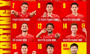 Thái Lan 0-0 Việt Nam: Xuân Son khuấy đảo