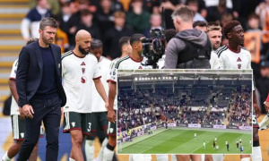 Fan MU phẫn nộ bỏ về sớm sau trận thua tân binh Hull City