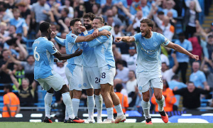 Man City ngược dòng Bournemouth trong ngày Cherki bùng nổ