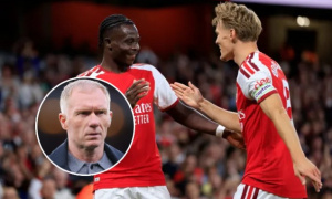 Paul Scholes dự đoán Arsenal đủ sức giành cú ăn ba lịch sử