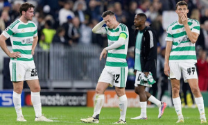 Celtic đánh rơi lợi thế 4 bàn, bị loại khó tin khỏi Champions League