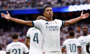 Bellingham và Mbappe nổ súng, Real đè bẹp Malaga 4-0