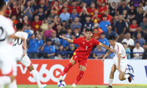 U20 Việt Nam thua đậm Triều Tiên trong ngày ra quân vòng loại châu Á