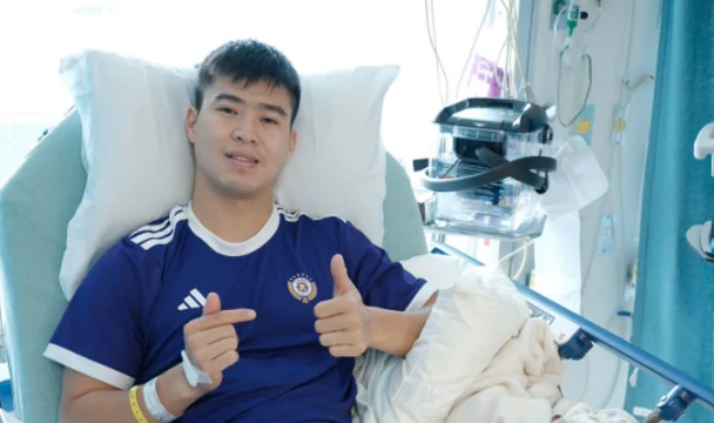 Duy Mạnh phẫu thuật thành công chấn thương tại Mỹ