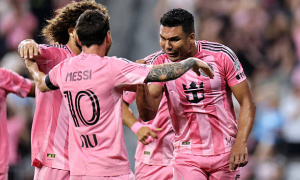 Messi kiến tạo cho Casemiro ghi bàn, Inter Miami vẫn bị Atlanta cầm chân