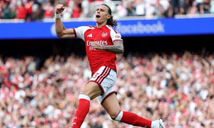 Riccardo Calafiori là quái kiệt giúp Arsenal thống trị Ngoại hạng Anh