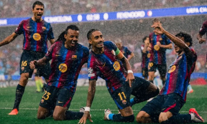 22 bàn sau 5 trận, Barcelona lặp lại kỷ lục sau 76 năm