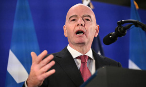 Liên đoàn bóng đá Pháp rút lại tín nhiệm với Gianni Infantino