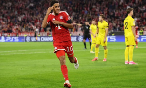 Vừa trở lại đá chính, Musiala lập tức làm nên lịch sử cho Bayern