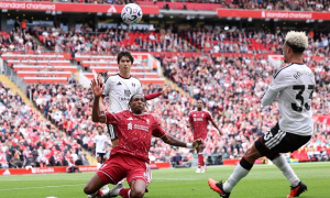 Fulham cắt chuỗi thua khi cầm chân Liverpool ngay tại Anfield