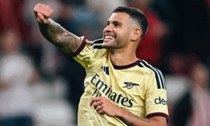 Bruno Guimaraes 'không thể tin nổi' khi ghi bàn đầu tiên cho Arsenal
