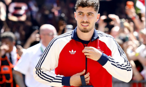 CĐV Arsenal phẫn nộ vì Arteta thiên vị Kai Havertz