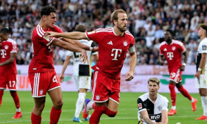 Kane nổ súng, Bayern nhọc nhằn đánh bại Elversberg