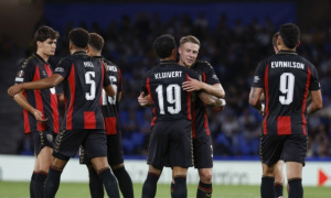 Justin Kluivert lập công, Bournemouth hạ Real Sociedad 2-1 ở Europa League