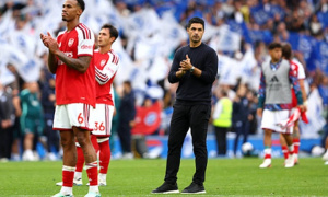 Loạt thống kê thảm họa của Arsenal trong trận thua Brighton