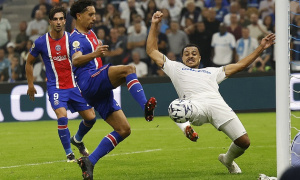 Thắng Marseille 2-1, PSG vươn lên vị trí thứ 6