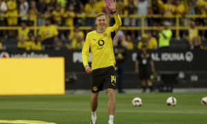 Arsenal thách thức MU vụ tiền đạo Maximilian Beier