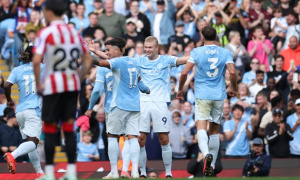 Man City bứt phá, MU cạn dần hy vọng vô địch