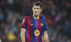 Barca tổ chức lễ công bố hợp đồng mới của Christensen