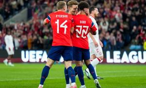 Haaland và Odegaard tạo khác biệt giúp Na Uy hạ Đan Mạch