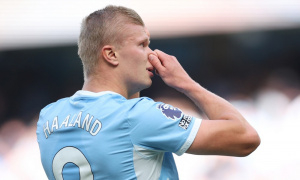 Arsenal dốc toàn lực mua Haaland nếu Man City xuống hạng