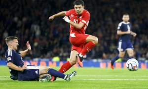 Kết quả Nations League B sáng 30/9: Scotland ''phơi áo' trước Thụy Sĩ; Slovenia dễ dàng đánh bại Bắc Macedonia