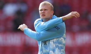 Đồng đội tiết lộ phản ứng của Haaland giữa cáo buộc về Man City
