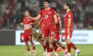 Cầu thủ Indonesia bất ngờ với thời gian bù giờ trận gặp Bangladesh