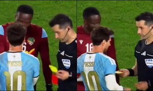 Món quà chia tay 'độc nhất vô nhị' trọng tài dành cho Messi