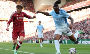 Mất Semenyo 8 tuần, Man City thiếu người chia lửa với Haaland