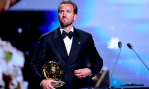 Lộ diện top 10 Quả bóng vàng 2026 khi Kane đăng quang