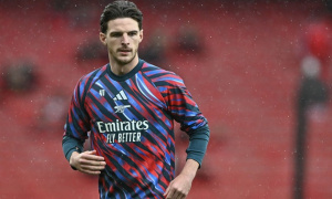 Vì sao Declan Rice lỡ trận đấu với Fleetwood?
