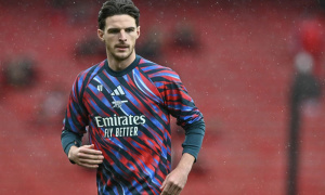 Declan Rice cùng hai trụ cột Arsenal nguy cơ lỡ trận Liverpool