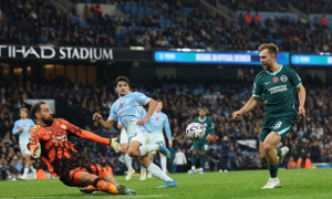 Man City lạc lối trong mê cung phòng ngự của Brighton