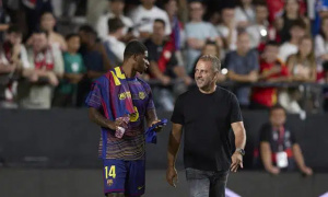 Barcelona cân nhắc tương lai Rashford trước khả năng Flick ra đi