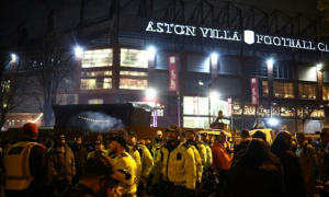 Cảnh sát Anh bắt giữ 6 người sau vụ hỗn loạn bên ngoài sân Villa Park trước trận Europa League