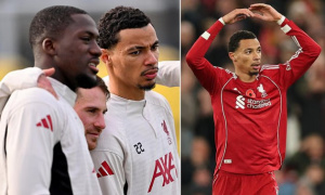 Konate hé lộ bí quyết “thử thách” Ekitike để giúp đàn em tiến bộ vượt bậc